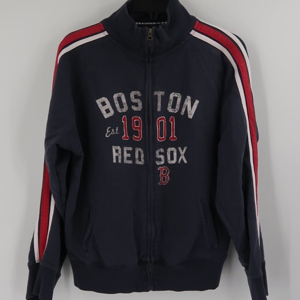 Banner Supply Co. Youth Boston Red Sox Full Zip Sweatshirt Size Youth XL